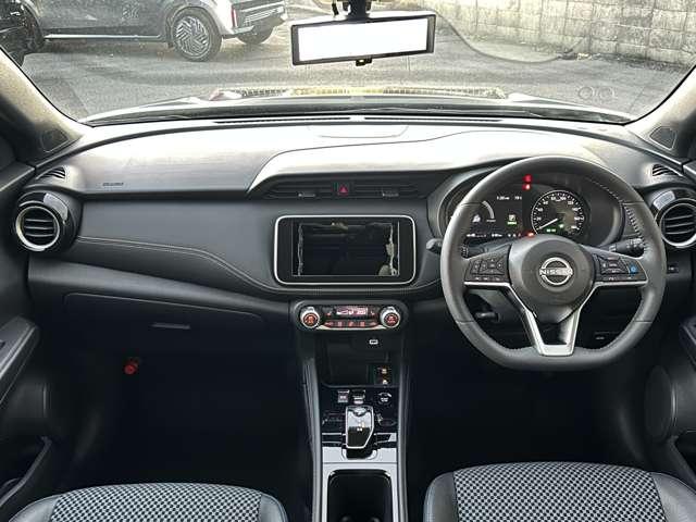 キックス X 雹害車 オーディオレス仕様 全周囲モニター 禁煙車 ハンドル&シートヒーター LEDヘッドランプ オートライト フォグランプ プロパイロット USB電源 エマージェンシーブレーキ(4枚目)