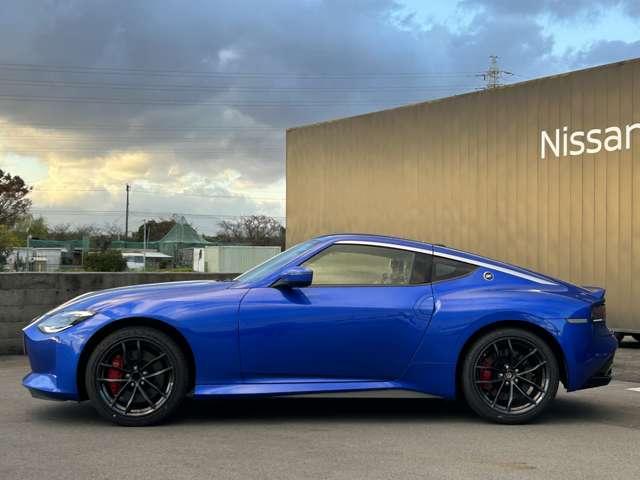 フェアレディZ バージョンST 雹害車 メーカーナビ 地デジフルセグ バックモニター シートヒーター クルーズコントロール ETC LEDヘッドランプ オートライト フォグランプ パドルシフト USB電源 Bluetooth対応(6枚目)