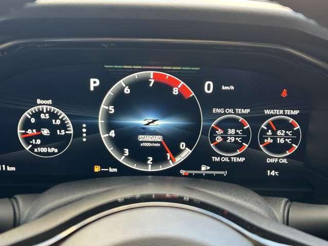 フェアレディZ バージョンST 雹害車 メーカーナビ 地デジフルセグ バックモニター シートヒーター クルーズコントロール ETC LEDヘッドランプ オートライト フォグランプ パドルシフト USB電源 Bluetooth対応(10枚目)