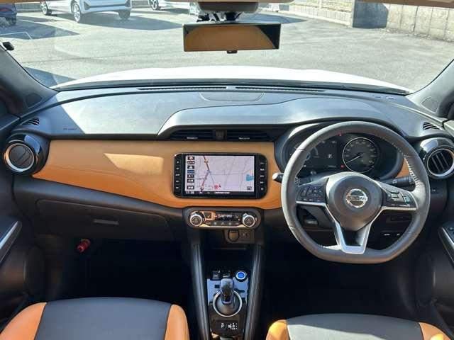 キックス １．２　Ｘ　ツートーン　インテリアエディション　（ｅ－ＰＯＷＥＲ）　禁煙車　純正ナビ　地デジフルセグ（4枚目）