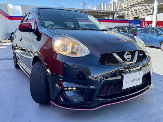 マーチ ニスモ　１．２　ＮＩＳＭＯ　ワンオーナー　☆日産純正ナビゲィーション　☆ＥＴＣ　☆インテリジェントキー　☆純正アルミホイール　☆オートエアコン（8枚目）