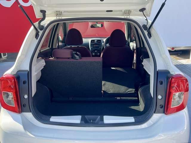 マーチ S プラムインテリア CD再生機能付きAM・FMチューナー キーレスエントリー マニュアルエアコン ハロゲンヘッドライト(18枚目)