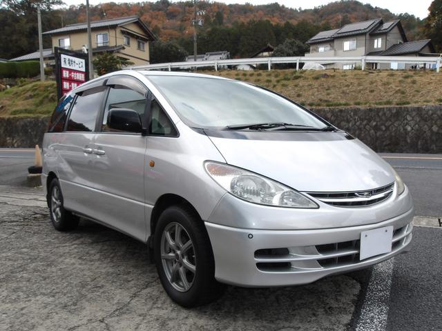 エスティマＬ Ｇ　ツインムーンルーフ　Ｖ６／３０００　回転シート　８人乗　ナビ／ＡＭ／ＦＭ／ＣＤチューナー　ＥＴＣ　ＵＶ＆プライバシーガラス　Ｗエアコン　キーレス　ウッドコンビハンドル　チルトステアリング　アームレスト（2枚目）