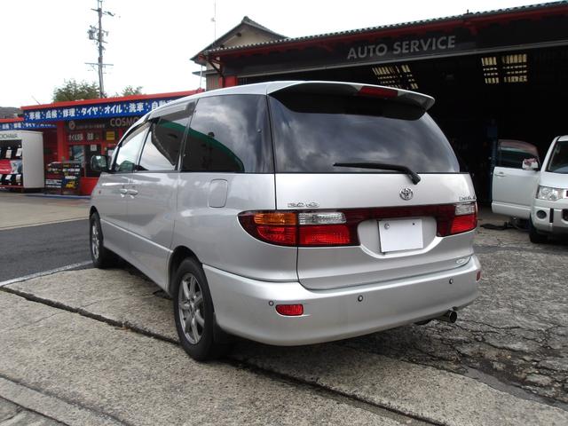 エスティマＬ Ｇ　ツインムーンルーフ　Ｖ６／３０００　回転シート　８人乗　ナビ／ＡＭ／ＦＭ／ＣＤチューナー　ＥＴＣ　ＵＶ＆プライバシーガラス　Ｗエアコン　キーレス　ウッドコンビハンドル　チルトステアリング　アームレスト（3枚目）