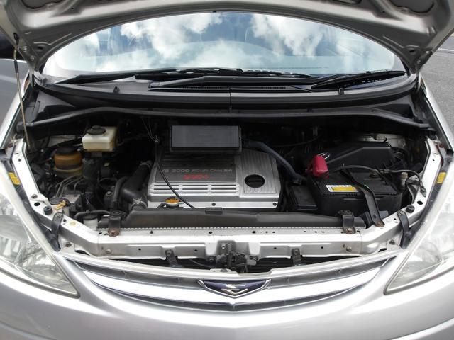 エスティマＬ Ｇ　ツインムーンルーフ　Ｖ６／３０００　回転シート　８人乗　ナビ／ＡＭ／ＦＭ／ＣＤチューナー　ＥＴＣ　ＵＶ＆プライバシーガラス　Ｗエアコン　キーレス　ウッドコンビハンドル　チルトステアリング　アームレスト（58枚目）