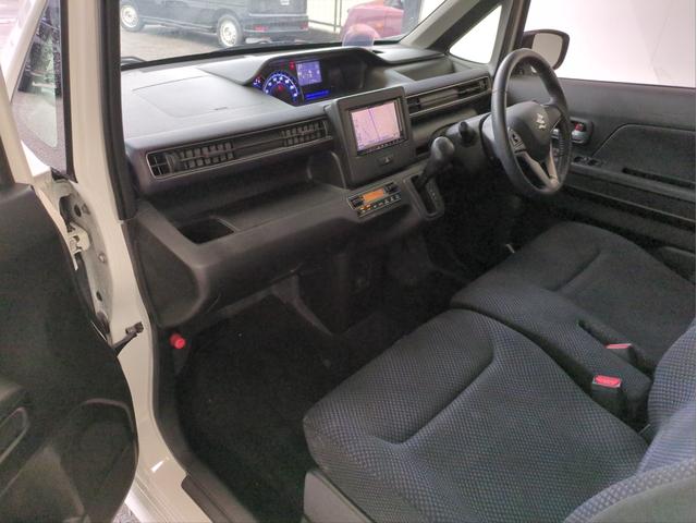 ワゴンＲ ハイブリッドＦＺ　セーフティＰＫＧ　衝突軽減装置　車線逸脱警報　社外ナビ　バックカメラ　シートヒーター　ＬＥＤライト　オートライト　純正アルミ　ＥＴＣ　アイドリングストップ　ベンチシート　プッシュスタート（8枚目）
