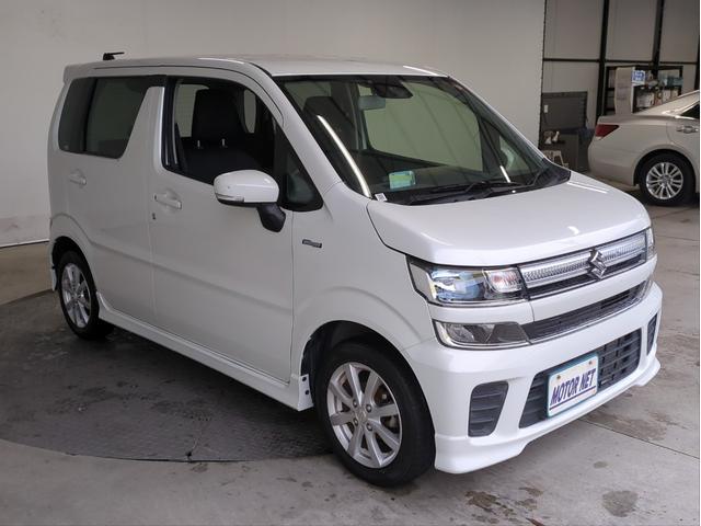 ワゴンＲ ハイブリッドＦＺ　セーフティＰＫＧ　衝突軽減装置　車線逸脱警報　社外ナビ　バックカメラ　シートヒーター　ＬＥＤライト　オートライト　純正アルミ　ＥＴＣ　アイドリングストップ　ベンチシート　プッシュスタート（20枚目）