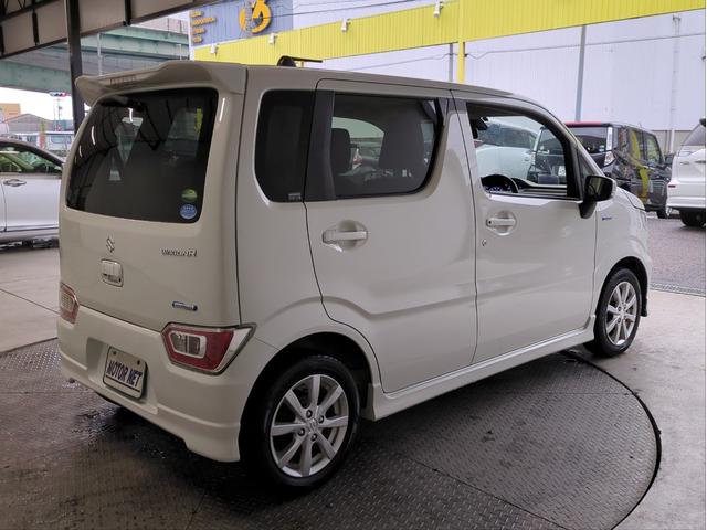 ワゴンＲ ハイブリッドＦＺ　セーフティＰＫＧ　衝突軽減装置　車線逸脱警報　社外ナビ　バックカメラ　シートヒーター　ＬＥＤライト　オートライト　純正アルミ　ＥＴＣ　アイドリングストップ　ベンチシート　プッシュスタート（38枚目）