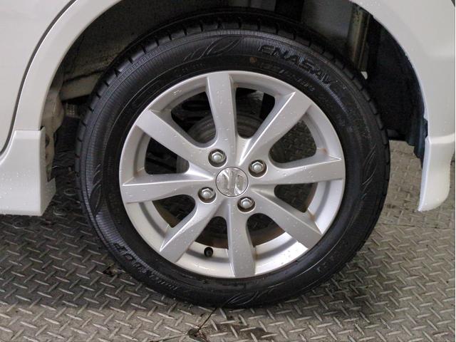 ワゴンＲ ハイブリッドＦＺ　セーフティＰＫＧ　衝突軽減装置　車線逸脱警報　社外ナビ　バックカメラ　シートヒーター　ＬＥＤライト　オートライト　純正アルミ　ＥＴＣ　アイドリングストップ　ベンチシート　プッシュスタート（42枚目）