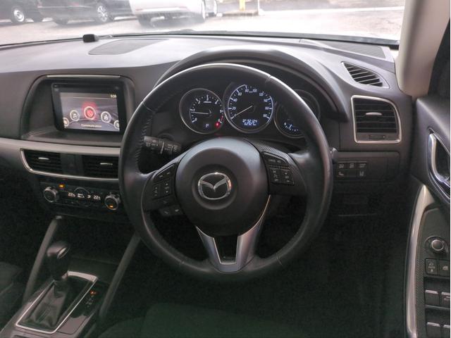 CX-5 XD プロアクティブ 衝突軽減B Bカメラ レーンキープ BSM SDナビ ワンオーナー LEDライト オートクルーズ ETC2.0 オ-トライト オートHB 純正アルミ BTオーディオ USB接続 ステアリモコン(12枚目)