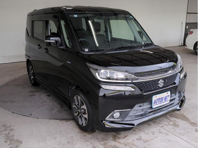 ソリオバンディット ハイブリッドMV DカメラブレーキS 電動スライド 衝突軽減ブレーキ 純正ナビ 車線逸脱警報 バックカメラ シートヒーター オートクルコン LEDライト オートライト 純正アルミ BTオーディオ USB接続 ETC(20枚目)