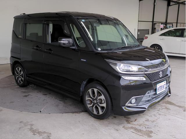 ソリオバンディット ハイブリッドMV DカメラブレーキS 電動スライド 衝突軽減ブレーキ 純正ナビ 車線逸脱警報 バックカメラ シートヒーター オートクルコン LEDライト オートライト 純正アルミ BTオーディオ USB接続 ETC(40枚目)