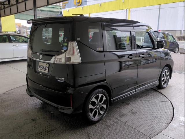 ソリオバンディット ハイブリッドMV DカメラブレーキS 電動スライド 衝突軽減ブレーキ 純正ナビ 車線逸脱警報 バックカメラ シートヒーター オートクルコン LEDライト オートライト 純正アルミ BTオーディオ USB接続 ETC(42枚目)