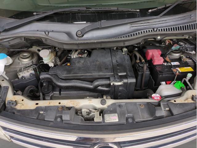 ルークス ハイウェイスター 電動スライド 社外ナビ CD再生 プッシュスタート スマートキー HIDライト オートライト Fフォグランプ 純正アルミ ETC(45枚目)