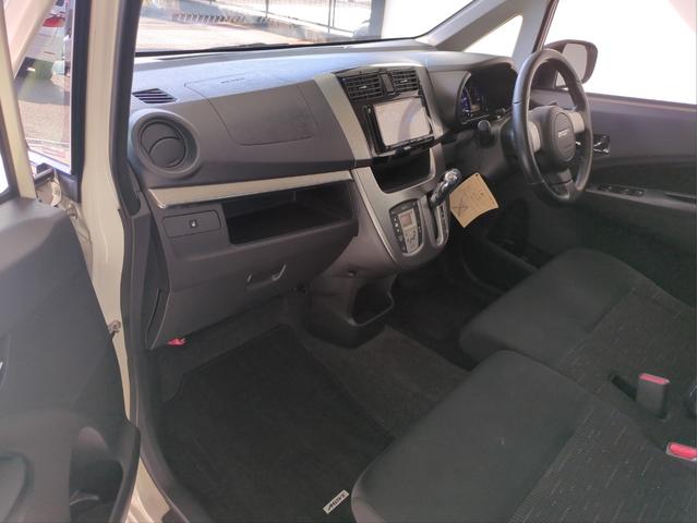 ムーヴ カスタム RS メモリーナビ LEDライト オートライト ターボ BT接続 純正アルミ フルセグTV CD/DVD再生 ベンチシート プッシュスタート Aストップ フロアマット ウインカーミラー フルフラットシート(8枚目)