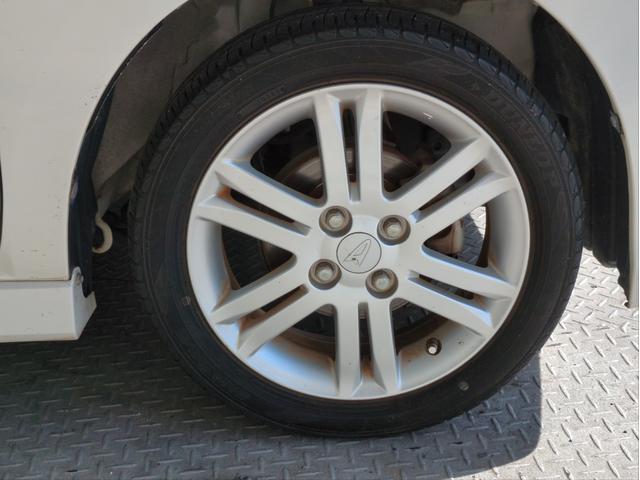 ムーヴ カスタム RS メモリーナビ LEDライト オートライト ターボ BT接続 純正アルミ フルセグTV CD/DVD再生 ベンチシート プッシュスタート Aストップ フロアマット ウインカーミラー フルフラットシート(42枚目)