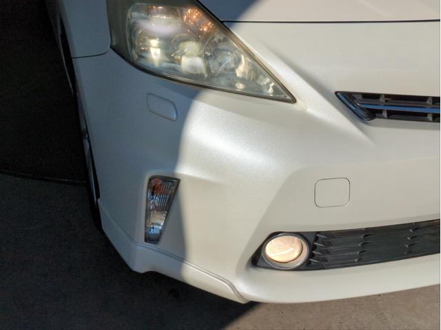 プリウスアルファ Gツーリングセレクション 純正ナビ バックカメラ オートクルコン ワンオーナー車 LEDライト オートライト Fフォグランプ BTオーディオ CD・DVD再生 ドラレコ ETC 純正アルミ アイドリングストップ(21枚目)