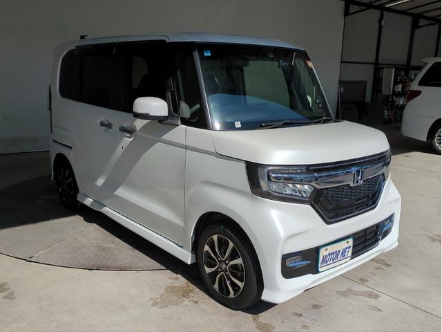 N-BOXカスタム G・Lホンダセンシング 衝突軽減装置 両側電動スライド 社外ナビ 追従クルコン レーンアシスト バックカメラ シートヒーター LEDライト BTオーディオ USB接続 純正アルミ ドラレコ ETC アイドリングストップ(20枚目)
