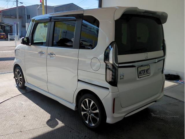 N-BOXカスタム G・Lホンダセンシング 衝突軽減装置 両側電動スライド 社外ナビ 追従クルコン レーンアシスト バックカメラ シートヒーター LEDライト BTオーディオ USB接続 純正アルミ ドラレコ ETC アイドリングストップ(45枚目)
