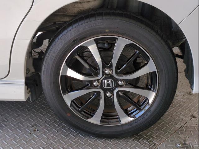 N-BOXカスタム G・Lホンダセンシング 衝突軽減装置 両側電動スライド 社外ナビ 追従クルコン レーンアシスト バックカメラ シートヒーター LEDライト BTオーディオ USB接続 純正アルミ ドラレコ ETC アイドリングストップ(47枚目)