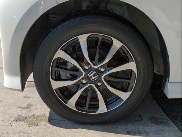 N-BOXカスタム G・Lホンダセンシング 衝突軽減装置 両側電動スライド 社外ナビ 追従クルコン レーンアシスト バックカメラ シートヒーター LEDライト BTオーディオ USB接続 純正アルミ ドラレコ ETC アイドリングストップ(48枚目)