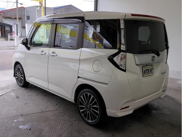 トール カスタムG ターボ SAII 衝突軽減装置 両側電動スライド 社外ナビ 全周囲カメラ 車線逸脱警報 ICターボ オートクルコン ETC LEDライト オートライト BTオーディオ USB接続 社外アルミ Iストップ Pスタート(47枚目)