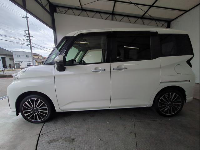 トール カスタムG ターボ SAII 衝突軽減装置 両側電動スライド 社外ナビ 全周囲カメラ 車線逸脱警報 ICターボ オートクルコン ETC LEDライト オートライト BTオーディオ USB接続 社外アルミ Iストップ Pスタート(48枚目)