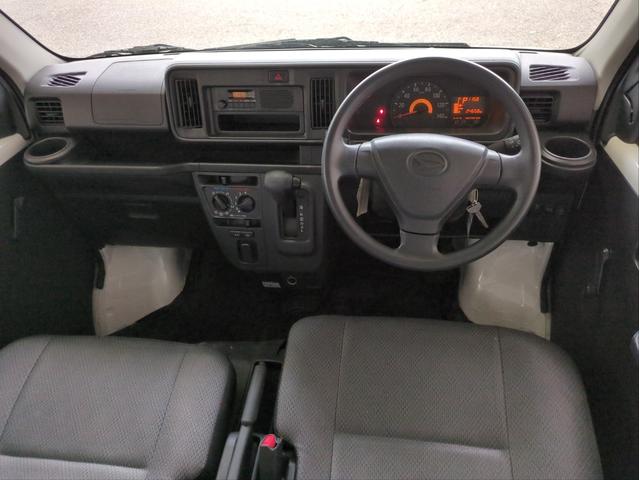 ハイゼットカーゴ スペシャルＳＡＩＩＩ　両側スライド　衝突軽減ブレーキ　アイドリングストップ　オ－トマチックＨＢ　キーレス　ＡＢＳ　ＥＳＣ　エアコンク－ラ－　衝突安全ボディ　パワーウィンドウ　パワーステアリング　フロアマット（12枚目）