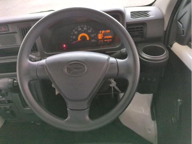 ハイゼットカーゴ スペシャルＳＡＩＩＩ　両側スライド　衝突軽減ブレーキ　アイドリングストップ　オ－トマチックＨＢ　キーレス　ＡＢＳ　ＥＳＣ　エアコンク－ラ－　衝突安全ボディ　パワーウィンドウ　パワーステアリング　フロアマット（13枚目）