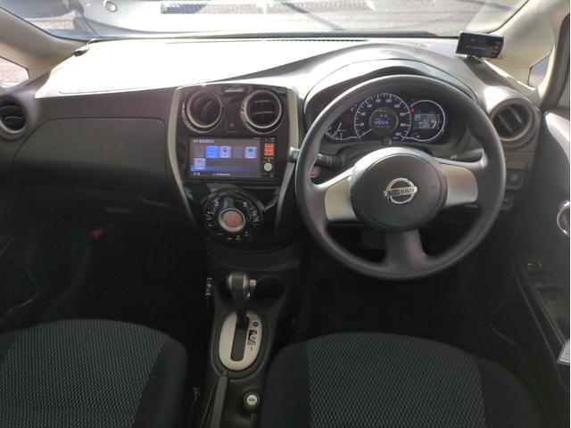 ノート X DIG-S バックカメラ SDナビ ETC ドラレコ フルセグTV CD再生 BT接続 スーパーチャージャー プッシュスタート スマートキー Aストップ 電動格納ミラー 盗難防止システム フロアマット(12枚目)