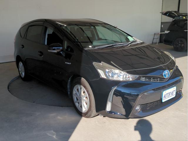 プリウスアルファ S SDナビ オートライト BT接続 ETC 純正アルミ ステアリモコン フルセグTV CD/DVD再生 フロアマット Pスタート スマートキー Aストップ Fフォグランプ(19枚目)