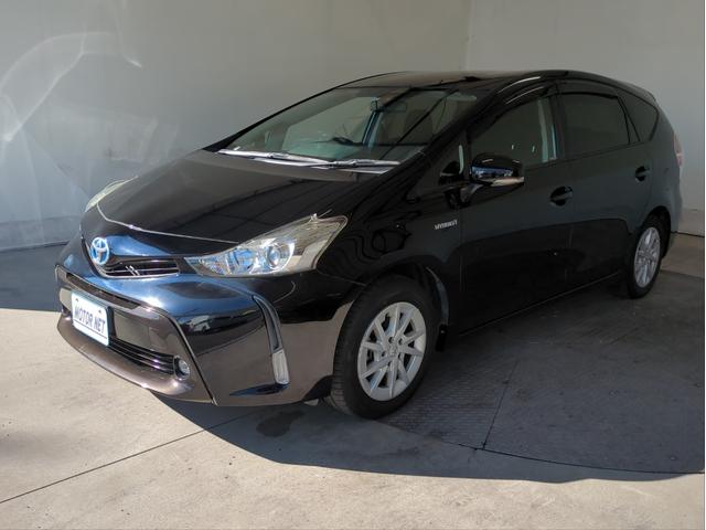 プリウスアルファ S SDナビ オートライト BT接続 ETC 純正アルミ ステアリモコン フルセグTV CD/DVD再生 フロアマット Pスタート スマートキー Aストップ Fフォグランプ(36枚目)