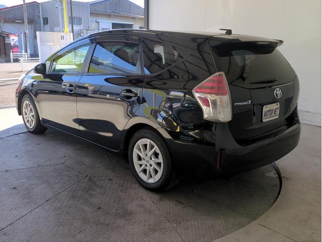 プリウスアルファ S SDナビ オートライト BT接続 ETC 純正アルミ ステアリモコン フルセグTV CD/DVD再生 フロアマット Pスタート スマートキー Aストップ Fフォグランプ(42枚目)