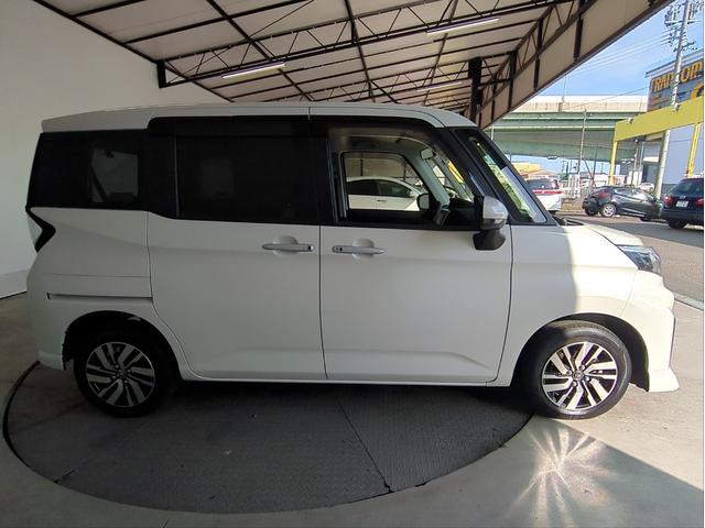 ルーミー カスタムG 両側電動スライド 衝突軽減ブレーキ バックカメラ 障害物センサー メモリーナビ 追従クルコン ドラレコ ETC 純正アルミ LEDライト オートライト オートHB BTオーディオ USB接続(42枚目)