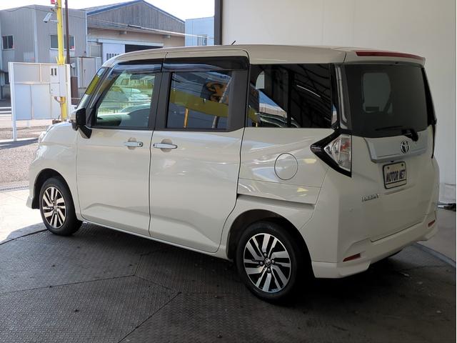 ルーミー カスタムG 両側電動スライド 衝突軽減ブレーキ バックカメラ 障害物センサー メモリーナビ 追従クルコン ドラレコ ETC 純正アルミ LEDライト オートライト オートHB BTオーディオ USB接続(45枚目)