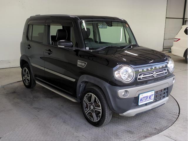 ハスラー Ｘ　衝突軽減装置　純正ナビ　シートヒーター　純正アルミ　ルーフレール　ＣＤ再生　ワンセグＴＶ　ＨＩＤライト　オートライト　プッシュスタート　アイドリングストップ　ベンチシート（33枚目）