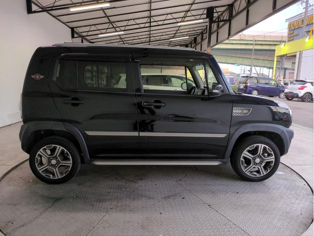 ハスラー Ｘ　衝突軽減装置　純正ナビ　シートヒーター　純正アルミ　ルーフレール　ＣＤ再生　ワンセグＴＶ　ＨＩＤライト　オートライト　プッシュスタート　アイドリングストップ　ベンチシート（34枚目）