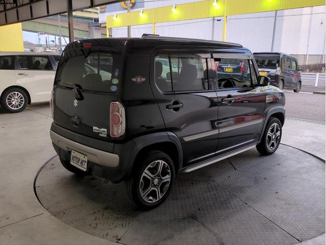 ハスラー Ｘ　衝突軽減装置　純正ナビ　シートヒーター　純正アルミ　ルーフレール　ＣＤ再生　ワンセグＴＶ　ＨＩＤライト　オートライト　プッシュスタート　アイドリングストップ　ベンチシート（35枚目）