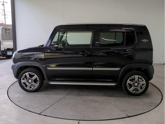 ハスラー Ｘ　衝突軽減装置　純正ナビ　シートヒーター　純正アルミ　ルーフレール　ＣＤ再生　ワンセグＴＶ　ＨＩＤライト　オートライト　プッシュスタート　アイドリングストップ　ベンチシート（38枚目）