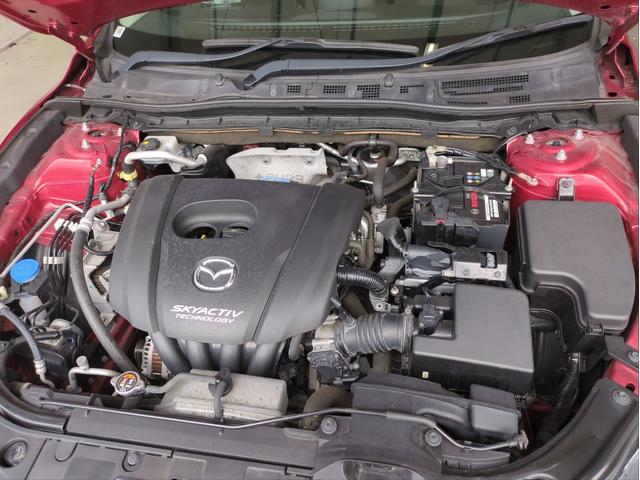 アクセラスポーツ 15S プロアクティブ 衝突軽減B バックカメラ クリアランスソナー レーンキープ BSM 追従クルコン LEDライト オ-トライト SDナビ ETC 純正アルミ BT接続 CD DVD再生 シ-トヒ-タ- パドルシフト(58枚目)