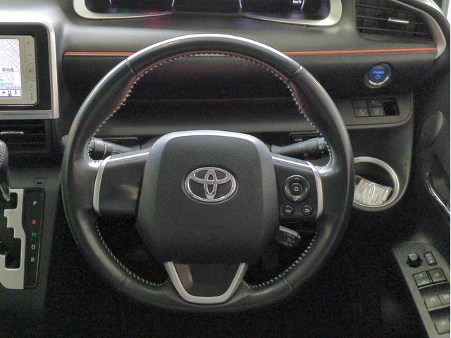 シエンタ ハイブリッドＧ　クエロ　両側電動スライド　衝突軽減ブレーキ　バックカメラ　クリアランスソナー　ＳＤナビ　オートクルコン　ＬＥＤライト　オートライト　ＥＴＣ　社外アルミ　ＢＴオーディオ　ハーフレザー　Ａストップ　Ｐスタート（13枚目）