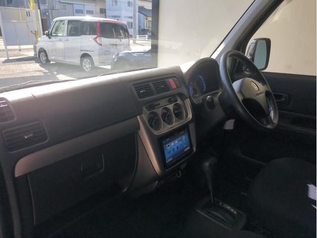 バモスホビオ Ｇ　両側スライド　バックカメラ　ＳＤナビ　ドラレコ　ＥＴＣ　社外アルミ　ＢＴ接続　ＣＤ再生　フルセグＴＶ　フロアマット　フルフラットシート　キーレス　エアコンク－ラ－（8枚目）