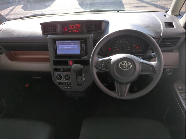 ルーミー Ｘ　Ｓ　電動スライドドア　衝突軽減ブレーキ　バックカメラ　オートライト　ドラレコ　ＥＴＣ　ＢＴオーディオ　ＣＤ再生　Ａストップ　Ｐスタート　ステアリモコン　スマートキー　フルフラットシート（12枚目）