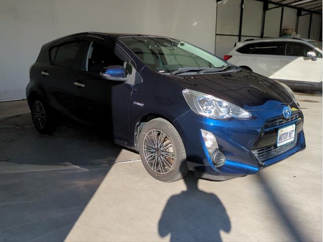 アクア Sスタイルブラック 社外ナビ 衝突軽減装置 車線逸脱警報 バックカメラ ドラレコ ETC BTオーディオ CD・DVD再生 社外アルミ アイドリングストップ オートライト プッシュスタート(40枚目)