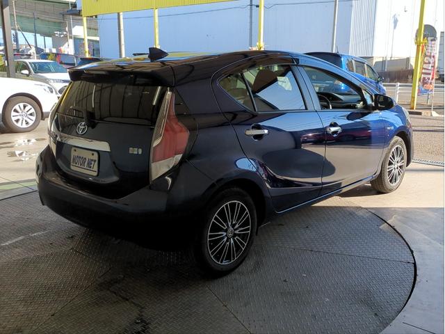 アクア Sスタイルブラック 社外ナビ 衝突軽減装置 車線逸脱警報 バックカメラ ドラレコ ETC BTオーディオ CD・DVD再生 社外アルミ アイドリングストップ オートライト プッシュスタート(42枚目)