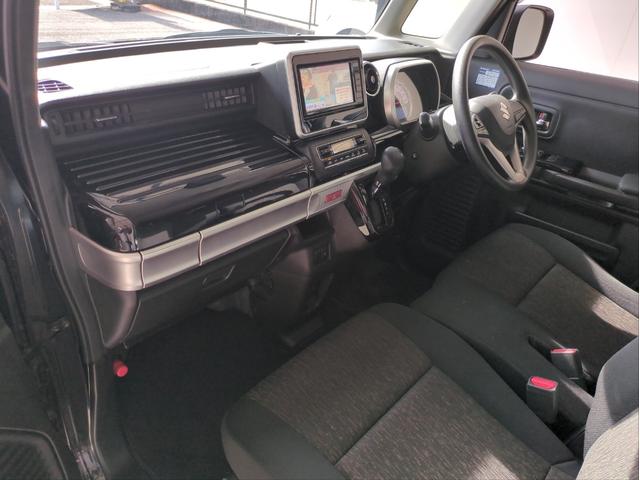 スペーシアカスタム ハイブリッドGS 電動スライドドア 衝突軽減ブレーキ Bカメラ 全周囲カメラ クリアランスソナー SDナビ LEDライト オ-トライト 純正アルミ BTオーディオ Aストップ Pスタート シ-トヒ-タ- ステアリモコン(8枚目)