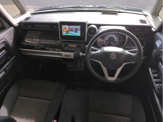 スペーシアカスタム ハイブリッドGS 電動スライドドア 衝突軽減ブレーキ Bカメラ 全周囲カメラ クリアランスソナー SDナビ LEDライト オ-トライト 純正アルミ BTオーディオ Aストップ Pスタート シ-トヒ-タ- ステアリモコン(12枚目)