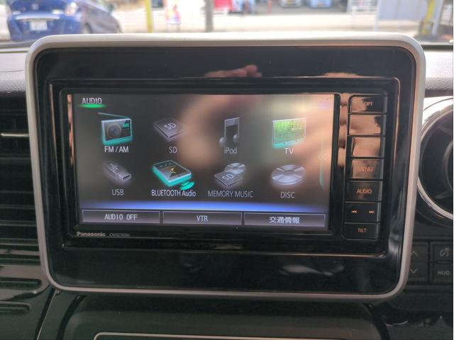 スペーシアカスタム ハイブリッドGS 電動スライドドア 衝突軽減ブレーキ Bカメラ 全周囲カメラ クリアランスソナー SDナビ LEDライト オ-トライト 純正アルミ BTオーディオ Aストップ Pスタート シ-トヒ-タ- ステアリモコン(15枚目)