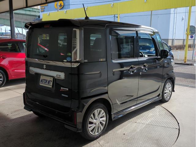 スペーシアカスタム ハイブリッドGS 電動スライドドア 衝突軽減ブレーキ Bカメラ 全周囲カメラ クリアランスソナー SDナビ LEDライト オ-トライト 純正アルミ BTオーディオ Aストップ Pスタート シ-トヒ-タ- ステアリモコン(20枚目)