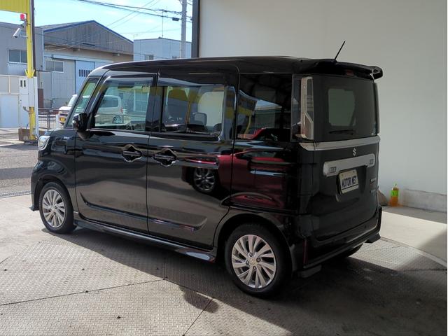 スペーシアカスタム ハイブリッドGS 電動スライドドア 衝突軽減ブレーキ Bカメラ 全周囲カメラ クリアランスソナー SDナビ LEDライト オ-トライト 純正アルミ BTオーディオ Aストップ Pスタート シ-トヒ-タ- ステアリモコン(44枚目)